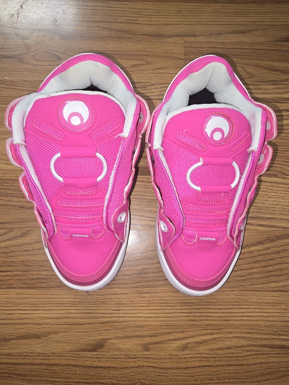 Osiris 3d OG Pink Extra padded Wide Skate Sneakers